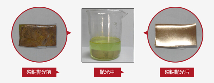 铜材酸洗抛光液效果图